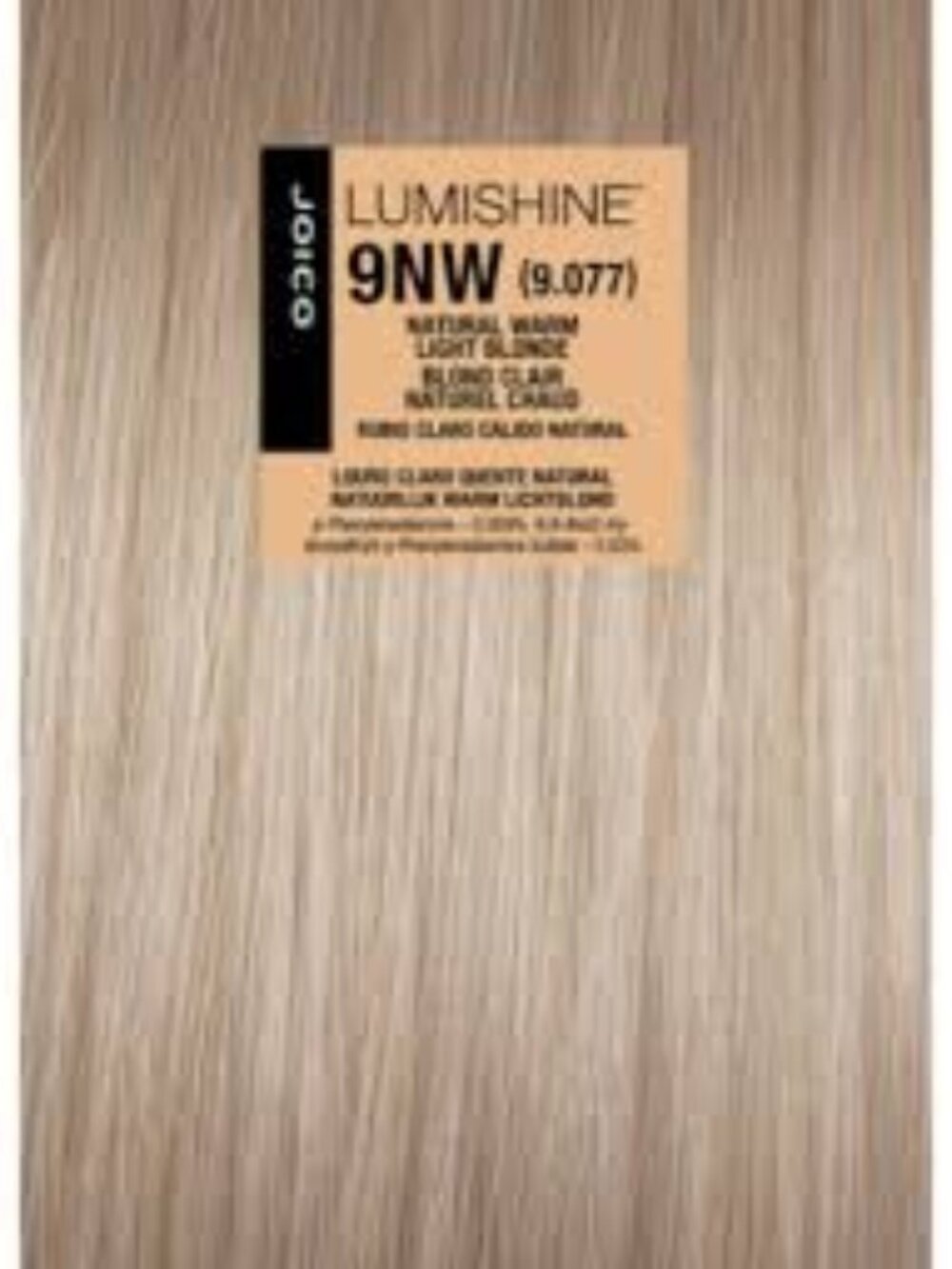 Joico Lumishine Permanent Creme Hair Color - 9NW Discontinued